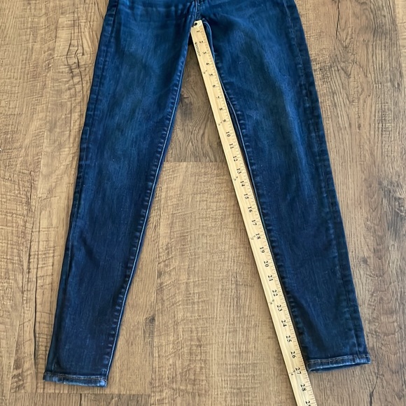 American Eagle super super stretch X high rise jegging size 2 regular med. wash - Picture 8 of 11